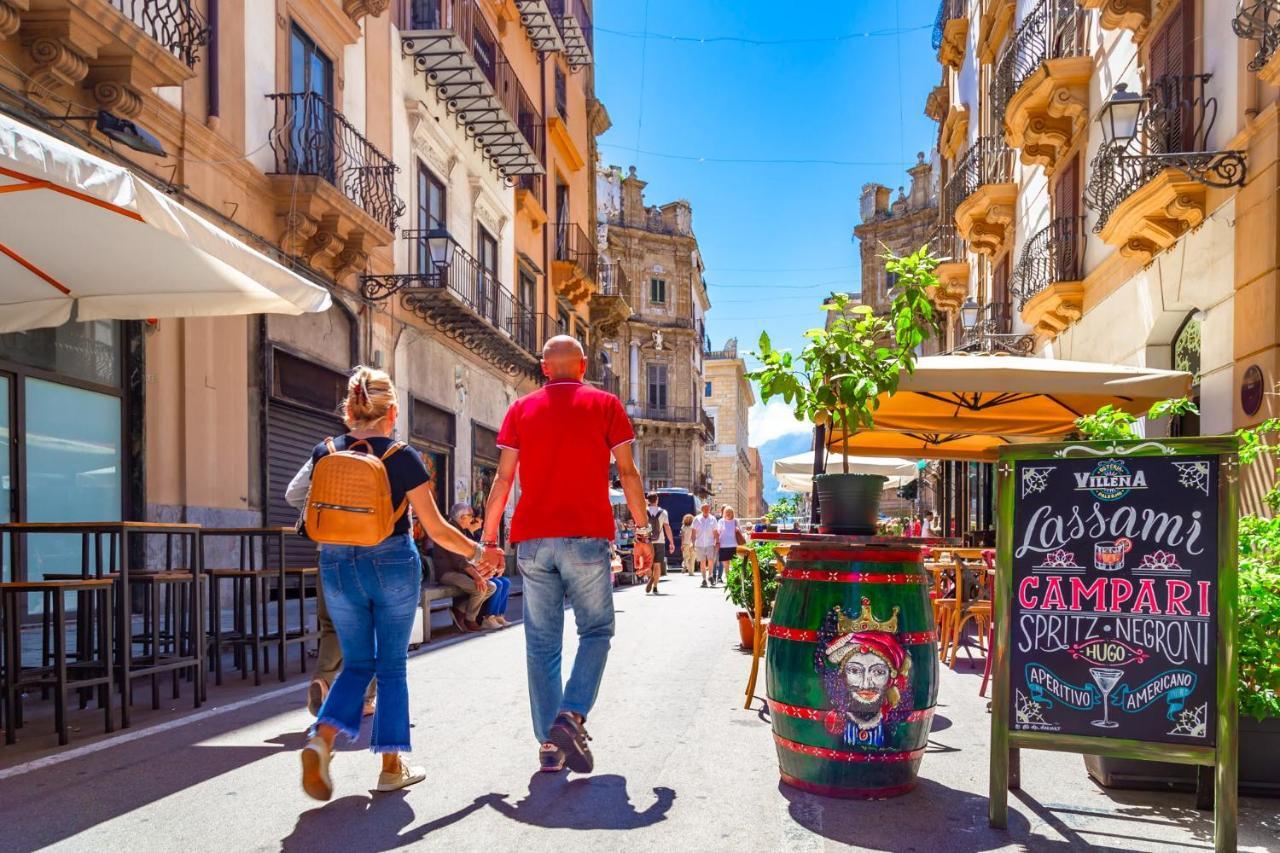 La Casa Di Dante Apartman Palermo Kültér fotó