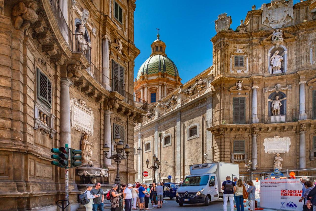 La Casa Di Dante Apartman Palermo Kültér fotó
